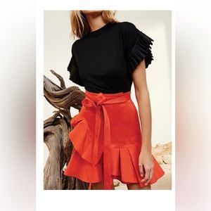 ALEXIS Anvivi Wrap Ruffle Skirt